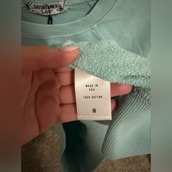 Daydreamer Medium Aqua Sweatshirt. 💙⚡️ - Picture 5 of 5